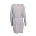Womens Light Grey Melange Visuril Knitted Tunic 57654 by Vila from Hurleys