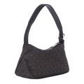 Womens Black Mono Jacquard Mono Pouchette Bag 85341 by Calvin Klein from Hurleys