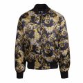 Mens Black Reversible Baroque Bomber Jacket 75721 by Versace Jeans Couture from Hurleys