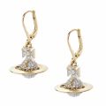 Womens Silver/Gold Lena Orb Earrings 29715 by Vivienne Westwood from Hurleys