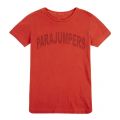 Girls Spicy Orange Cristie S/s T Shirt 89842 by Parajumpers from Hurleys