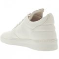 Mens White Low Top Grain Trainers 15819 by Filling Pieces from Hurleys