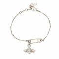 Womens Silver/White Lucrece Bracelet 77045 by Vivienne Westwood from Hurleys