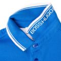 Boys Turquoise Basic Branded S/s Polo Shirt 65416 by BOSS from Hurleys