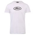 Mens White T-Diegor-C14 S/s T Shirt 108006 by Diesel from Hurleys