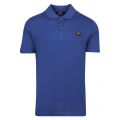 Mens Mid Blue Classic Logo Custom Fit S/s Polo Shirt 48835 by Paul And Shark from Hurleys