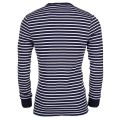 Mens Sartho Blue & Milk Stripe Jirgi striped L/s Tee Shirt 6533 by G Star from Hurleys