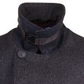 Mens Charcoal Zachary Wool Peacoat 14223 by Ted Baker from Hurleys