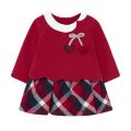 Baby Red Plaid Skirt Dress 96164 by Mayoral from Hurleys