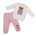 Baby Sugar Rose Toy Sweat Top & Pants Set 42001 by Moschino from Hurleys