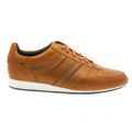 Mens Medium Brown Orland_Runn Trainers 9481 by BOSS from Hurleys