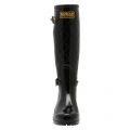 International Womens Black Catalunya Tall Wellington Boots 47454 by Barbour from Hurleys