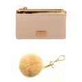 Womens Nude Pink Deenaa Card Purse With Keyring Gift Set 68585 by Ted Baker from Hurleys