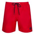 Mens Red Branded Swim Shorts 36761 by Paul And Shark from Hurleys