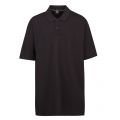 Athleisure Big & Tall Mens Black B-Piro S/s Polo Shirt 45147 by BOSS from Hurleys