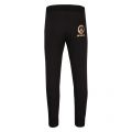 Mens Black/Gold Peace Logo Sweat Pants 47846 by Love Moschino from Hurleys