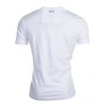Mens White Logo Tee 1 S/s T Shirt 15116 by BOSS from Hurleys