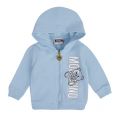 Baby Sky Blue Silver Toy Tracksuit 91186 by Moschino from Hurleys