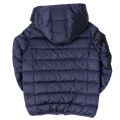 Boys Navy Hooded Down Filled Jacket 62438 by Armani Junior from Hurleys