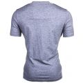 Mens Medium Grey Embroidered Logo Lounge S/s Tee Shirt