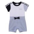Baby White 2-in-1 Effect Romper 83874 by BOSS from Hurleys