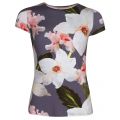 Womens Grey Elijae Chatsworth Bloom S/s T Shirt 22722 by Ted Baker from Hurleys