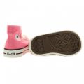 Infant Pink Chuck Taylor All Star Hi (2-9) 49675 by Converse from Hurleys
