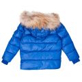 Kids Sea Blue Authentic L Fur Matte Jacket (2y-6y) 13893 by Pyrenex from Hurleys