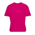 Womens Party Pink Shine Badge S/s T Shirt 87076 by Calvin Klein from Hurleys
