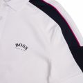 Athleisure Mens White Paule 1 Slim Fit S/s Polo Shirt 75138 by BOSS from Hurleys