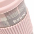 Womens Pink/Grey Travel Mug & Earmuff Gift 47546 by Barbour from Hurleys