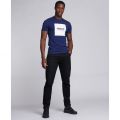 Mens Regal Blue Block S/s T Shirt 90761 by Barbour International from Hurleys
