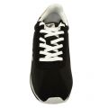 Mens Black Logo Trainers 27263 by Armani Jeans from Hurleys