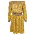 Womens Taxi Yellow Mini Finley Dress 9352 by Michael Kors from Hurleys