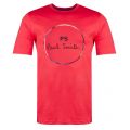 Mens Coral Circle Logo Regular Fit S/s T Shirt 27560 by PS Paul Smith from Hurleys