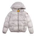 Girls Champagne Regan Padded Hooded Jacket 81402 by Parajumpers from Hurleys