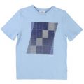 Boys Blue Box Branded S/s Tee Shirt 16672 by BOSS from Hurleys