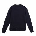 Boys Navy Caleb Logo Sweat Top 78888 by Parajumpers from Hurleys