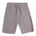 Boys Medium Grey Melange Nadyr Sweat Shorts 87559 by Napapijri from Hurleys