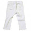 Baby White Stretch Pants 29500 by Armani Junior from Hurleys