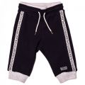 Baby Navy Branded Jog Pants 65351 by BOSS from Hurleys