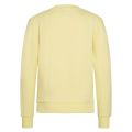 Womens Mimosa Yellow Dyed Monogram Crew Sweat Top 56201 by Calvin Klein from Hurleys