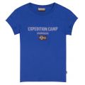 Boys Skydiver Blue Sonthe S/s T Shirt 41901 by Napapijri from Hurleys
