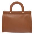 Womens Brown Monicaa Stab Stitch Midi Tote 40358 by Ted Baker from Hurleys