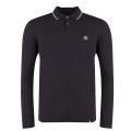 Mens Black Barton L/s Polo Shirt 34971 by Pretty Green from Hurleys