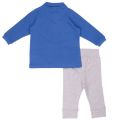 Baby Wave Blue & Silver Pyjama Set 14887 by Lacoste from Hurleys