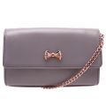 Womens Mid Purple Aelia Small Micro Bow Cross Body Bag 62931 by Ted Baker from Hurleys