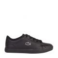 Junior Black Lerond Trainers (2-3) 45790 by Lacoste from Hurleys