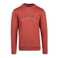 BOSS Sweatshirt Mens Medium Red Salbo 1