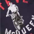 Steve McQueen™ Collection Mens Navy Leap S/s Tee Shirt